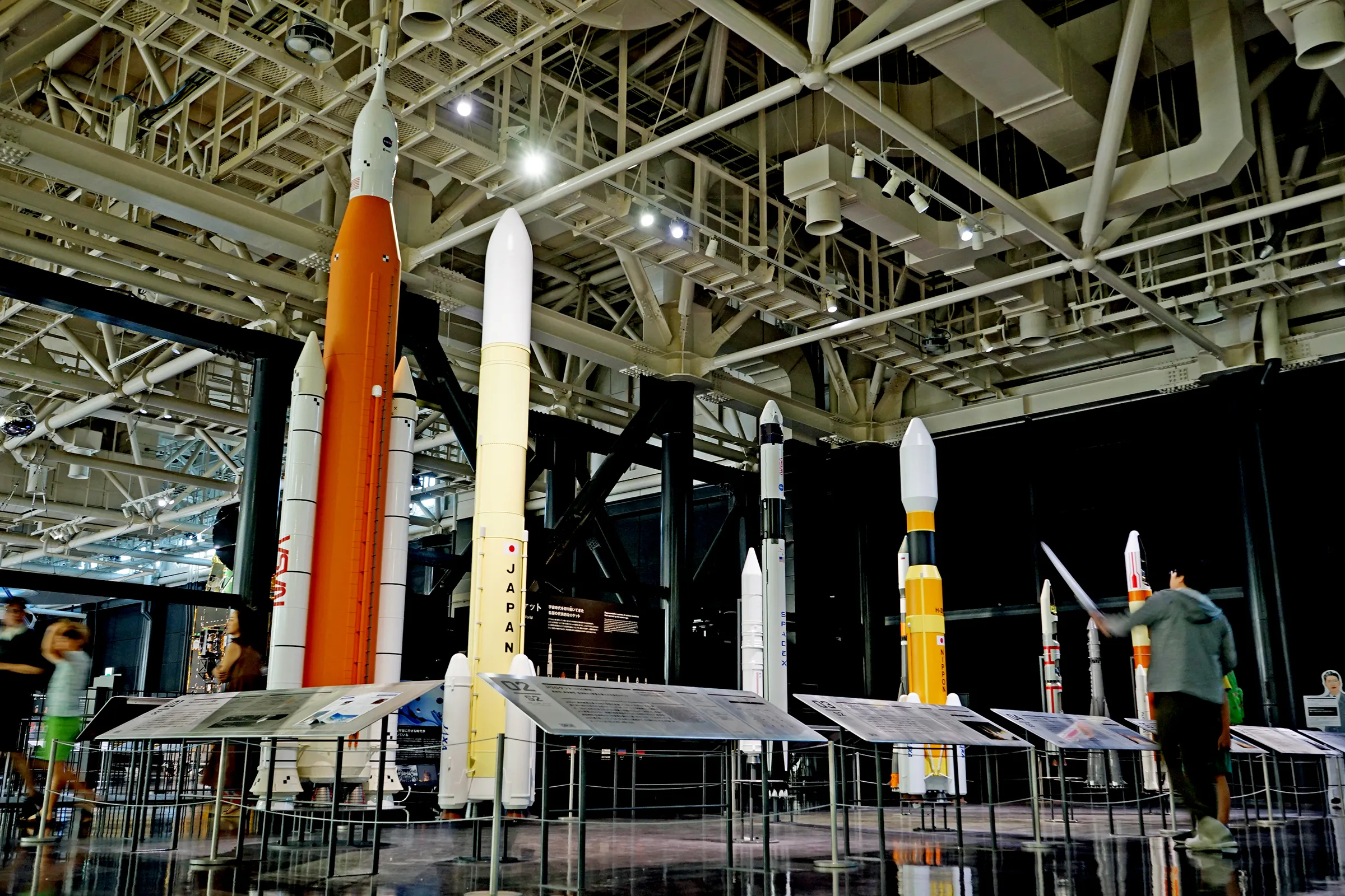 H3ロケット模型
